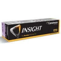 Kodak Dental Systems #1163401, Film X-Ray Dental Kodak InSight #2 IP-21 150/Bx, 50 BX/CA Image Kodak Dental Systems #1163401, Film X-Ray Dental Kodak InSight #2 IP-21 150/Bx, 50 BX/CA Image