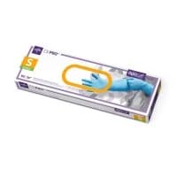 Medline #CS16S, Gloves, Exam: CS Pro Extended Cuff Powder-Free Nitrile Exam Gloves, Size S (500/CS) Image Medline #CS16S, Gloves, Exam: CS Pro Extended Cuff Powder-Free Nitrile Exam Gloves, Size S (500/CS) Image