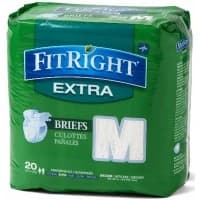 Medline #FITEXTRAMD, FitRight Extra Briefs, Medium (32 - 42", 81 - 107cm), 20 EA/BG, 4 BG/CS Image Medline #FITEXTRAMD, FitRight Extra Briefs, Medium (32 - 42", 81 - 107cm), 20 EA/BG, 4 BG/CS Image