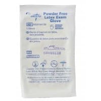 Medline #MDS194134, GLOVE, EXAM, LATEX, PF, STERILE, SINGLES, SM, 100 EA/BX, 4 BX/CS Image Medline #MDS194134, GLOVE, EXAM, LATEX, PF, STERILE, SINGLES, SM, 100 EA/BX, 4 BX/CS Image
