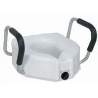 Medline #MDS80316X, SEAT, TOILET, ELEV, LOCKING, W/ARM, CONTAINER, 3/CS Image Medline #MDS80316X, SEAT, TOILET, ELEV, LOCKING, W/ARM, CONTAINER, 3/CS Image