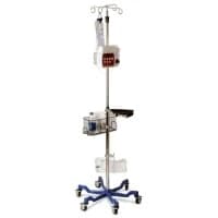 Medline #MDS80600, Stainless Steel Six Leg Heavy Duty IV Pole, 2 EA/CS Image Medline #MDS80600, Stainless Steel Six Leg Heavy Duty IV Pole, 2 EA/CS Image