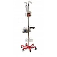 Medline #MDS80600RED, POLE, IV, HD, QUICK RELEASE CASTER, RED BASE, 2/CS Image Medline #MDS80600RED, POLE, IV, HD, QUICK RELEASE CASTER, RED BASE, 2/CS Image