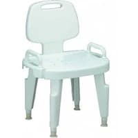 Medline #MDS89755R, BENCH, BATH, W/BACK, W/ARMS, COMPOSITE, 2 EA/CS Image Medline #MDS89755R, BENCH, BATH, W/BACK, W/ARMS, COMPOSITE, 2 EA/CS Image