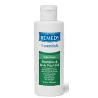 Medline #MSC092SBW04, Remedy Essentials Shampoo and Body Wash Gel, 4OZ, 60 EA/CS Image Medline #MSC092SBW04, Remedy Essentials Shampoo and Body Wash Gel, 4OZ, 60 EA/CS Image