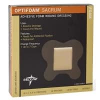 Medline #MSC1065EP, DRESSING, FOAM, OPTIFOAM, SACRUM, 6.1"X5.5", 10 EA/BX, 10 BX/CS Image Medline #MSC1065EP, DRESSING, FOAM, OPTIFOAM, SACRUM, 6.1"X5.5", 10 EA/BX, 10 BX/CS Image