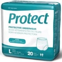 Medline #MSC13505A, UNDERWEAR, PROTECTIVE, LG, 40-56", 20 EA/BG, 1 BG/PK, 4 BG/CS Image Medline #MSC13505A, UNDERWEAR, PROTECTIVE, LG, 40-56", 20 EA/BG, 1 BG/PK, 4 BG/CS Image