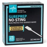 Medline #MSC1510, APPLICATOR, SUREPREP, NO-STING, FILM, 125 EA/CS, 5 BX/CS Image Medline #MSC1510, APPLICATOR, SUREPREP, NO-STING, FILM, 125 EA/CS, 5 BX/CS Image