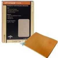 Medline #MSC1523EP, DRESSING, OPTIFOAM, THIN, 2"X3", 10 EA/BX, 10 BX/CS Image Medline #MSC1523EP, DRESSING, OPTIFOAM, THIN, 2"X3", 10 EA/BX, 10 BX/CS Image