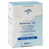Medline #MSC2502, DRESSING, IV, SUREVIEW, FILM, FAB, 2.37 x 2.75" (6 x 7 cm), 50 EA/BX Image Medline #MSC2502, DRESSING, IV, SUREVIEW, FILM, FAB, 2.37 x 2.75" (6 x 7 cm), 50 EA/BX Image