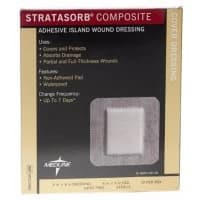Medline #MSC3066, DRESSING, STRATASORB, COMP, ISLAND, 6"X6", 10 EA/BX, 100 EA/CS Image Medline #MSC3066, DRESSING, STRATASORB, COMP, ISLAND, 6"X6", 10 EA/BX, 100 EA/CS Image