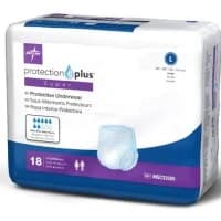 Medline #MSC33505, UNDERWEAR, PROTECTIVE, PULLUP, L, 4/18'S, 18 EA/BG, 4 BG/CS Image Medline #MSC33505, UNDERWEAR, PROTECTIVE, PULLUP, L, 4/18'S, 18 EA/BG, 4 BG/CS Image