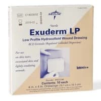 Medline #MSC5100, DRESSING, EXUDERM, LP/THIN, HDROCOLD, 4X4, 10 EA/BX Image Medline #MSC5100, DRESSING, EXUDERM, LP/THIN, HDROCOLD, 4X4, 10 EA/BX Image