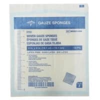 Medline #NON21424, GAUZE, SPONGE, 4"X4", 12PLY, STERILE, LF, 2'S, 50 EA/BX, 25 PK/BX, 24 BX/CS Image Medline #NON21424, GAUZE, SPONGE, 4"X4", 12PLY, STERILE, LF, 2'S, 50 EA/BX, 25 PK/BX, 24 BX/CS Image