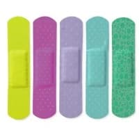 Medline #NON256131, BANDAGE, ADHESIVE, PLASTIC, NEON, 3/4"X3", LF, 50 EA/BX, 24 BX/CS Image Medline #NON256131, BANDAGE, ADHESIVE, PLASTIC, NEON, 3/4"X3", LF, 50 EA/BX, 24 BX/CS Image