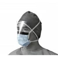 Medline #NON27405, MASK, FACE, BLUE, SHIELD FOG FREE, TIES, LF, 100 EA/CS, 4 BX/CS Image Medline #NON27405, MASK, FACE, BLUE, SHIELD FOG FREE, TIES, LF, 100 EA/CS, 4 BX/CS Image