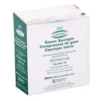 Medline #PRM21448, GAUZE, SPONGE, USP, 4"X4", 8PLY, STRL, LF, 2/PK, 1200 EA/CS, 600 PK/CS, 24 BX/CS Image Medline #PRM21448, GAUZE, SPONGE, USP, 4"X4", 8PLY, STRL, LF, 2/PK, 1200 EA/CS, 600 PK/CS, 24 BX/CS Image
