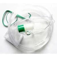 Medsource International #MS-25060, Mask Non-Rebreather Face 7' Oxygen Supply Tubing Adult Cmplt Ea, 50 EA/CA Image Medsource International #MS-25060, Mask Non-Rebreather Face 7' Oxygen Supply Tubing Adult Cmplt Ea, 50 EA/CA Image