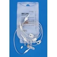 Metrix-Secure #66125, 2000ml EVA Gravity Bag 3 Leg Detachable, 50/CS Image Metrix-Secure #66125, 2000ml EVA Gravity Bag 3 Leg Detachable, 50/CS Image