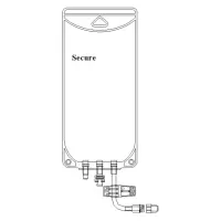Metrix-Secure #66435, 4000ml EVA Legless Bag Male Screw Connector, 50/CS Image Metrix-Secure #66435, 4000ml EVA Legless Bag Male Screw Connector, 50/CS Image