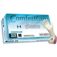 Microflex #CFG-900-S, GLOVE EXAM COMFORTGRIP LTX PF SM 100/BX 10BX/CA Image Microflex #CFG-900-S, GLOVE EXAM COMFORTGRIP LTX PF SM 100/BX 10BX/CA Image