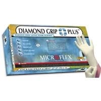 Microflex #DGP-350-L, Glove Exam PF Latex Large Natural Color Diamond Grip Plus 100/Bx, 10 BX/CA Image Microflex #DGP-350-L, Glove Exam PF Latex Large Natural Color Diamond Grip Plus 100/Bx, 10 BX/CA Image