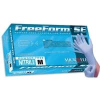 Microflex #FFS-700-S, Glove Exam PF Nitrile LF Small Blue FreeForm SE 100/Bx, 10 BX/CA Image Microflex #FFS-700-S, Glove Exam PF Nitrile LF Small Blue FreeForm SE 100/Bx, 10 BX/CA Image
