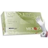 Microflex #TQ-601-XS, GLOVE  EXAM NITRLE PF WHITE XS 100/BX 10BX/CA Image Microflex #TQ-601-XS, GLOVE  EXAM NITRLE PF WHITE XS 100/BX 10BX/CA Image