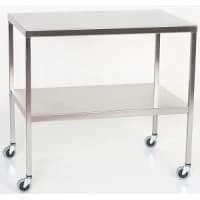 Mid Central Medical #MPH08MCM513, TABLE, INSTRUMENT, SS, 20"X36"X34", H-BRACE, EACH Image Mid Central Medical #MPH08MCM513, TABLE, INSTRUMENT, SS, 20"X36"X34", H-BRACE, EACH Image