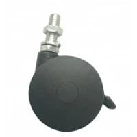 MJM International #MR5TW, CASTER, TWIN NYLON, 5IN, 2LK, 2 NONLK, 4/ST Image MJM International #MR5TW, CASTER, TWIN NYLON, 5IN, 2LK, 2 NONLK, 4/ST Image