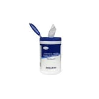 OneCare Products #W-090, Disposable Disinfectant Sanitizer Wipes, 75% Alcohol, 5.5" x 7.5", 100/Canister, 12 Canisters / Case Image OneCare Products #W-090, Disposable Disinfectant Sanitizer Wipes, 75% Alcohol, 5.5" x 7.5", 100/Canister, 12 Canisters / Case Image