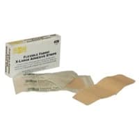 Pacc-Kit Safety Equipment #1-007, Adhesive Strips Non Woven 2"x4.5" 6/BX Image Pacc-Kit Safety Equipment #1-007, Adhesive Strips Non Woven 2"x4.5" 6/BX Image