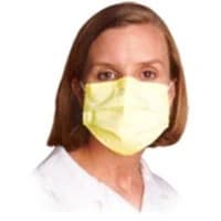 Precept Medical #15110, MASK, ISOLATON HIGH FILTRATION, ASTM LEVEL-1, YELLOW, 500 EA/CS Image Precept Medical #15110, MASK, ISOLATON HIGH FILTRATION, ASTM LEVEL-1, YELLOW, 500 EA/CS Image