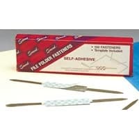 S&W Manufacturing #2ABF, Self Adhesive Folder Fasteners 2" 100/Bx Image S&W Manufacturing #2ABF, Self Adhesive Folder Fasteners 2" 100/Bx Image