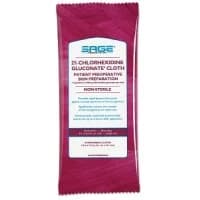Sage #9706, CLOTH, 2% CHLORHEXIDINE GLUCONATE, 48PK/CS, 96 EA/CS, 48 PK/CS, 2 BX/CS Image Sage #9706, CLOTH, 2% CHLORHEXIDINE GLUCONATE, 48PK/CS, 96 EA/CS, 48 PK/CS, 2 BX/CS Image