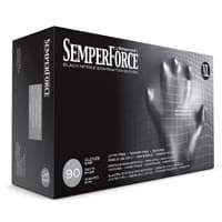 Sempermed #BKNF105, GLOVE EXAM NITRILE PF BLACK NS XL 100/BX 10BX/CA Image Sempermed #BKNF105, GLOVE EXAM NITRILE PF BLACK NS XL 100/BX 10BX/CA Image