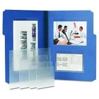 Smead Manufacturing #68123, POCKET, SELF-ADHESIVE, BUSINESS CARDS, 100/BX Image Smead Manufacturing #68123, POCKET, SELF-ADHESIVE, BUSINESS CARDS, 100/BX Image