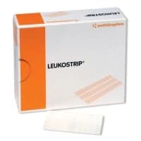 Smith & Nephew #66002878, Strip Wound Closure Leukostrip 6.4x3.8mm 3 Strips per Pouch 50/Bx, 4 BX/CA Image Smith & Nephew #66002878, Strip Wound Closure Leukostrip 6.4x3.8mm 3 Strips per Pouch 50/Bx, 4 BX/CA Image