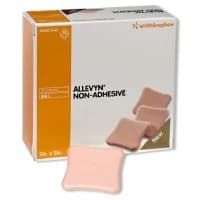 Smith & Nephew #66027643, DRESSING, FOAM, ALLEVYN, NON-ADHESIVE, 2"X2", EACH Image Smith & Nephew #66027643, DRESSING, FOAM, ALLEVYN, NON-ADHESIVE, 2"X2", EACH Image