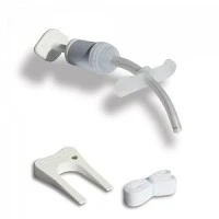Smiths Medical #60PFS30, TUBE TRACHEOSTOMY PEDIATRIC SIZE 3MM UNCUFFED 39MM PROXIMAL EXTENSION WIRE REINFORCED SILICONE V-NECK FLANGE OBTURATOR 15MM DISCONNECT WEDGE TRACH-TIE PORTEX BIVONA RADIOPAQUE STERILE Image Smiths Medical #60PFS30, TUBE TRACHEOSTOMY PEDIATRIC SIZE 3MM UNCUFFED 39MM PROXIMAL EXTENSION WIRE REINFORCED SILICONE V-NECK FLANGE OBTURATOR 15MM DISCONNECT WEDGE TRACH-TIE PORTEX BIVONA RADIOPAQUE STERILE Image