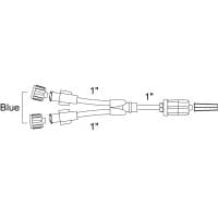 Smiths Medical #MX456R, Standard Bore Bifurcated Extension Set with Rotating Male Luer Lock, 50/CS Image Smiths Medical #MX456R, Standard Bore Bifurcated Extension Set with Rotating Male Luer Lock, 50/CS Image