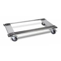 Tarrison Products Ltd #1) DBC2460, (2) C5PPS, (2) C5PPSR,, BASE, DOLLY, RIGID / SWIVEL CASTER, 24X60, EACH Image Tarrison Products Ltd #1) DBC2460, (2) C5PPS, (2) C5PPSR,, BASE, DOLLY, RIGID / SWIVEL CASTER, 24X60, EACH Image