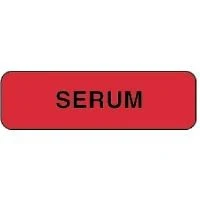 TimeMed #59704022, Label Serum 1-1/4x3/8" Adhesive Flourescent Red 1000/Rl Image TimeMed #59704022, Label Serum 1-1/4x3/8" Adhesive Flourescent Red 1000/Rl Image